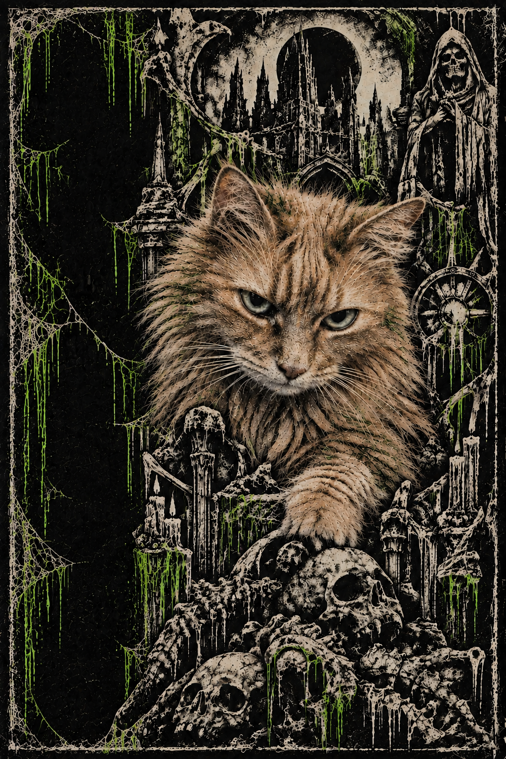 Approved Sylvester brutal-death-metal artwork